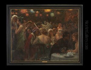 The Costume Ball by Max Friedrich Rabes