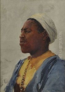 Bildnis Eines Arabers by Max Friedrich Rabes