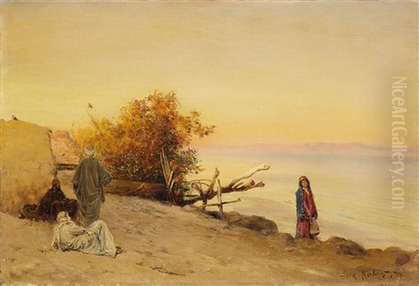 Evening At The Bank Of The Nile - view 1