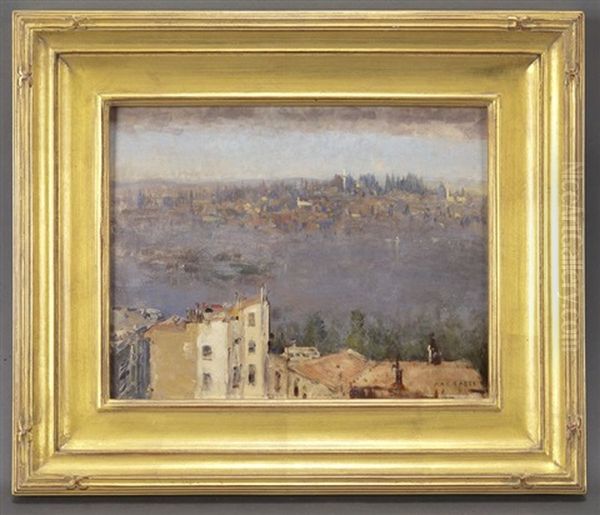Constantinople In Morning Fog - view 1