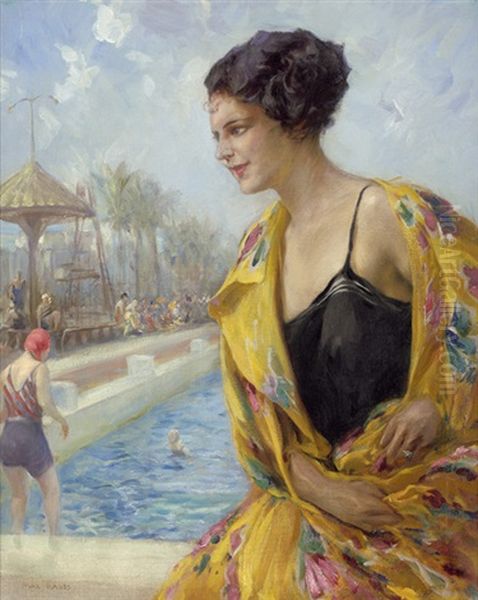 Im Freibad - view 1
