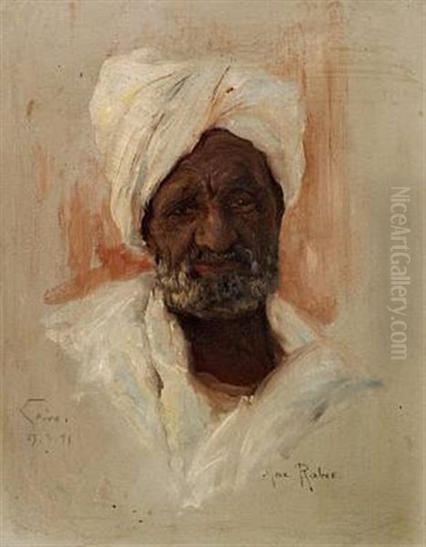 A Berber With A White Turban - view 1