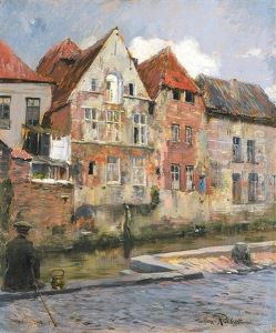 Gezicht Te Mechelen by Max Friedrich Rabes