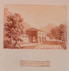 Route Dans Un Paysage by Princess Charlotte Bonaparte