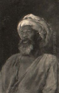 An Arab Portrait by Max Friedrich Rabes