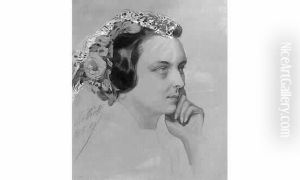 Trieste - Paris 1908
Autoportrait De Profil by Mathilde, Princesse Bonaparte