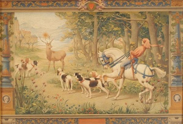 La Chasse A Courre Medeviale - view 1