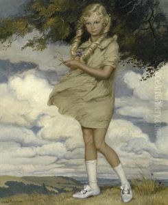 Portraits Of Evelyn Ann Doxford And Peter Doxford by Arthur Rackham