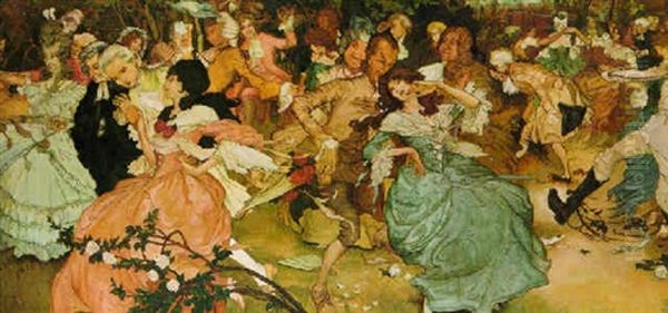 The Dance In Cupid's Alley - view 1