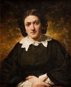 Portret Kobiety by Aleksander Raczynski