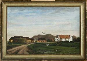 The Hammelsgaard Estate In Vendsyssel by Niels Groenbek Rademacher