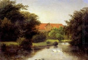 Bygholm Ved Horsens by Niels Groenbek Rademacher