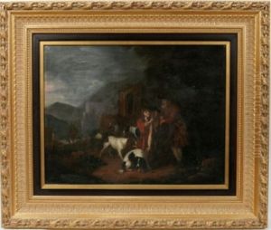 Farmyard Scene by Abraham Rademaker