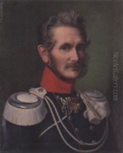 Portrait Des Peter Theodor Sachse, Koniglich Preussischer Rittmeister Und Adjutant Bey Der Landwehr-inspection, Ritter Des Eisernen Creuzes Und St. Wladimir-ordens