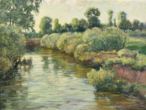 A Motif From The Elbe Valley A Motif From The Elbe Valley