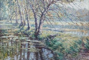 Mid-day Sunshine In The Park by Vaclav Radimsky