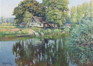 Fishing Shack by Vaclav Radimsky