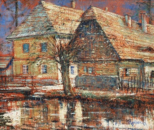 Houses At A Spring - view 1