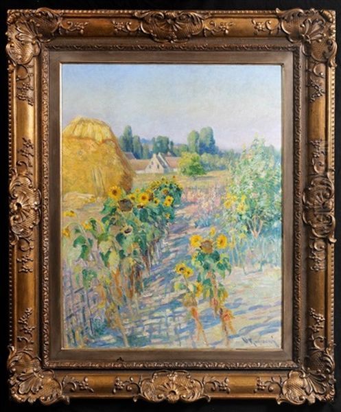 Landscape At Giverny - view 1