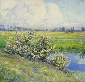 Fruhling In Port Mart by Vaclav Radimsky