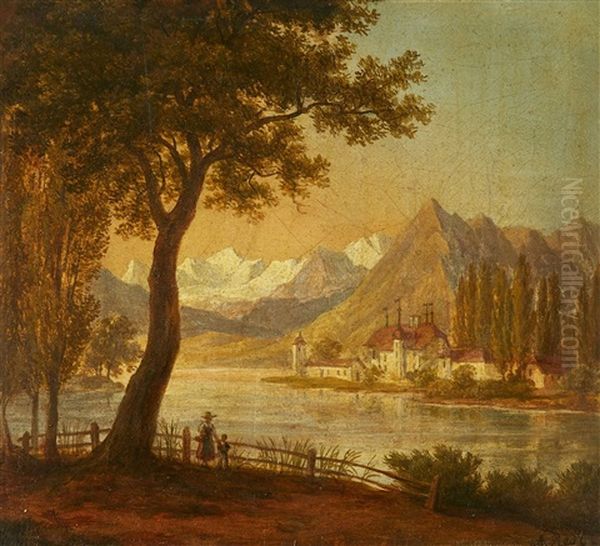 A View Of Lake Thun - view 1