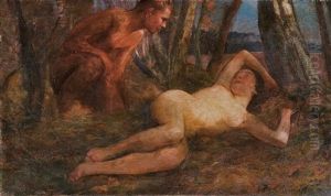 Sleeping Nymph by Stanislaw Radziejowski