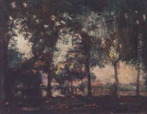 Fountain Bleau by Agnes Middleton Raeburn