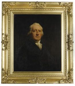Portrait Of Sir John Belsches Wishart, Later Stuart, 3rd Bt. (1752-1821), Half-length, Wearing A Black Coat With A White Stock