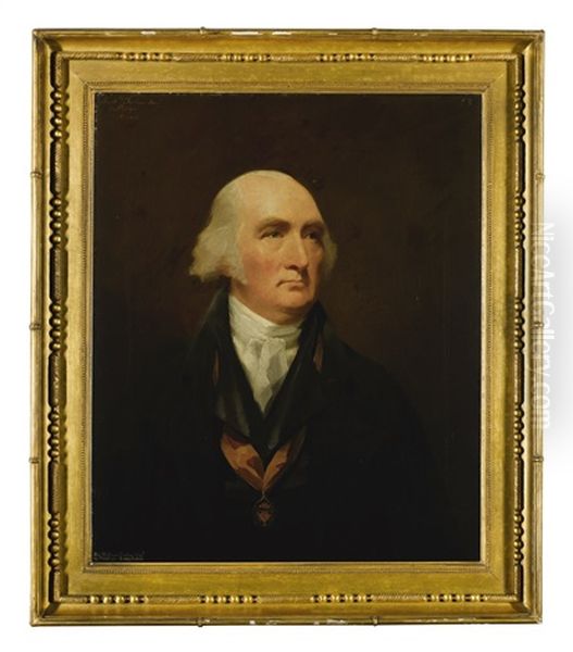 Portrait Of Sir William Forbes, 6th Bt. Of Pitsligo (1739-1806), Half-length, Wearing Black And The Order Of Nova Scotia - view 1