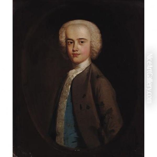 Portrait Of A Gentleman In A Gray Coat, Said To Be Dr. Benjamin Bell - view 1