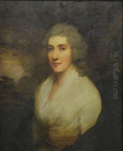 Portrait Of Miss Helen Curie Laing (mrs James Lamont) by Sir Henry Raeburn