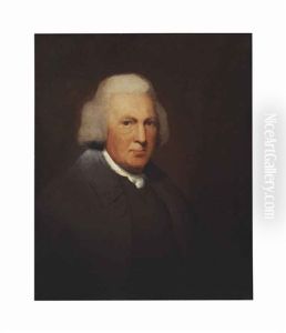 Portrait Of Reverend Francis Nicol, Half-length, In A Plum Coat And Vest