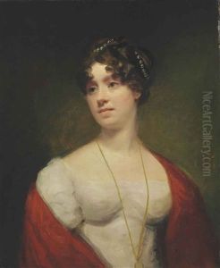 Portrait Of A Lady, Traditionally Identified As Mrs. Bell by Sir Henry Raeburn