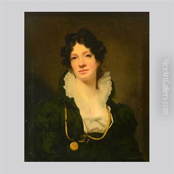 Portrait Of Mrs. James Smith Of Jordanhill - view 1