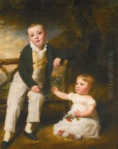Portrait Of Willoughby And Arthur Wood
