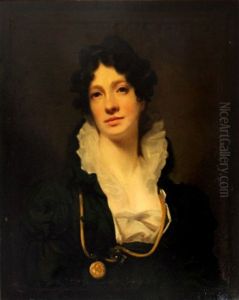A Portrait Of Mrs. James Smith Of Jordanhill by Sir Henry Raeburn