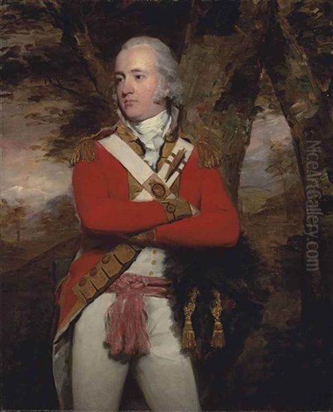 Portrait Of General Duncan Campbell, Of Lochnell And Barbreck, Argyll (1763-1837), Three-quarter-length, In A Scarlet Military Coat With Gold Facings... - view 1