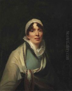 Portrait Of Mrs. Helen Colvin, Nee Renny by Sir Henry Raeburn
