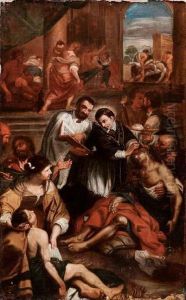 San Carlo Borromeo Cura Gli Appestati
