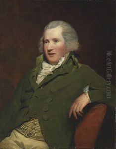 Portrait Of John Anderson Of Inchyra, Seated Half-length, In A Green Coat