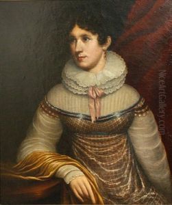 A Portrait Of A Lady, Half-length (lady Catherine Gordon Forbes Of Edinburgh, Scotland?)