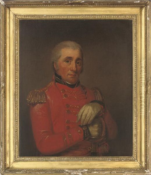 Portrait Of General William Wemyss In Military Uniform - view 1