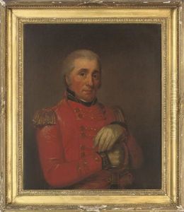 Portrait Of General William Wemyss In Military Uniform by Sir Henry Raeburn