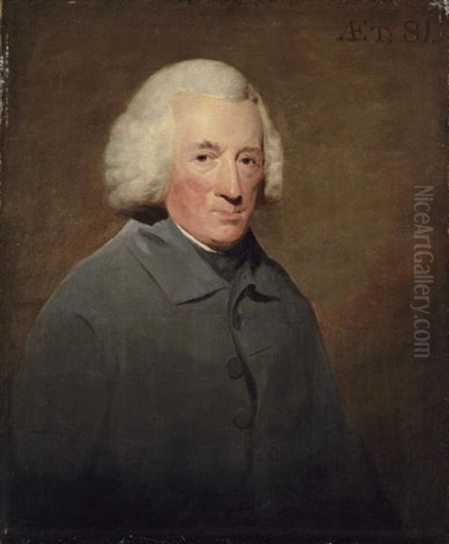 Portrait Of William Law Of Elvingston, Sheriff Of Haddingtonshire, In A Grey Coat - view 1