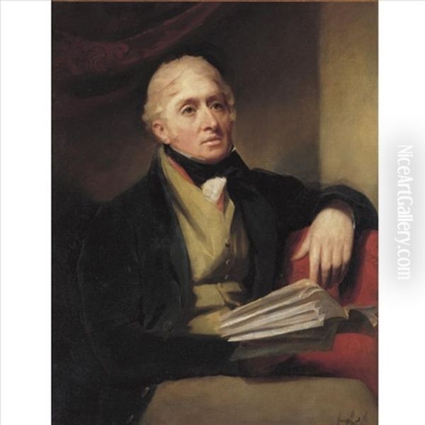 Portrait Of Sir Henry Steuart Of Allanton, Scotland - view 1