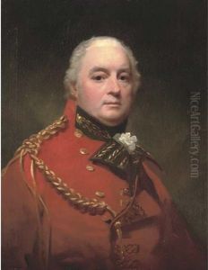 Portrait Of General Drummond, Half-length, In Military Uniform by Sir Henry Raeburn