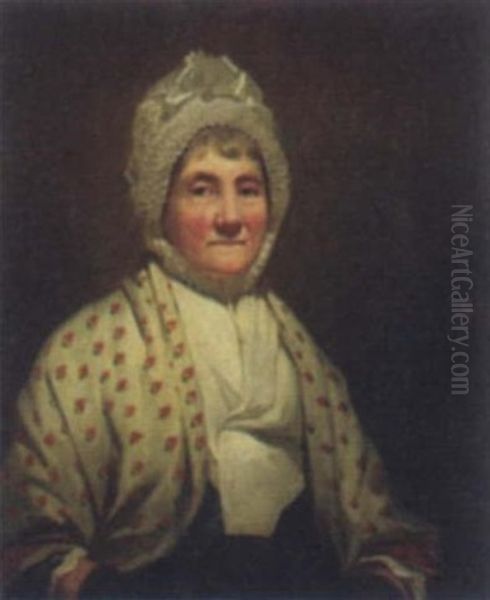 Portrait Of A Woman With Shawl - view 1