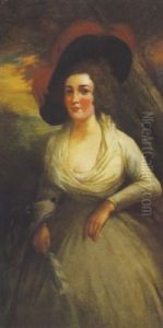 Portrait Of Lady Vivian Alexander, 1797 by Sir Henry Raeburn