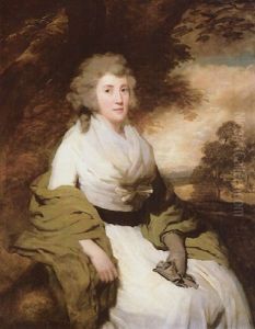Portrait Of Mrs. John Parish by Sir Henry Raeburn