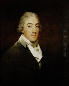 Portrait Of John Alexander Ogilvie Wearing A Dark Grey Coat And A White Waistcoat And Stock by Sir Henry Raeburn